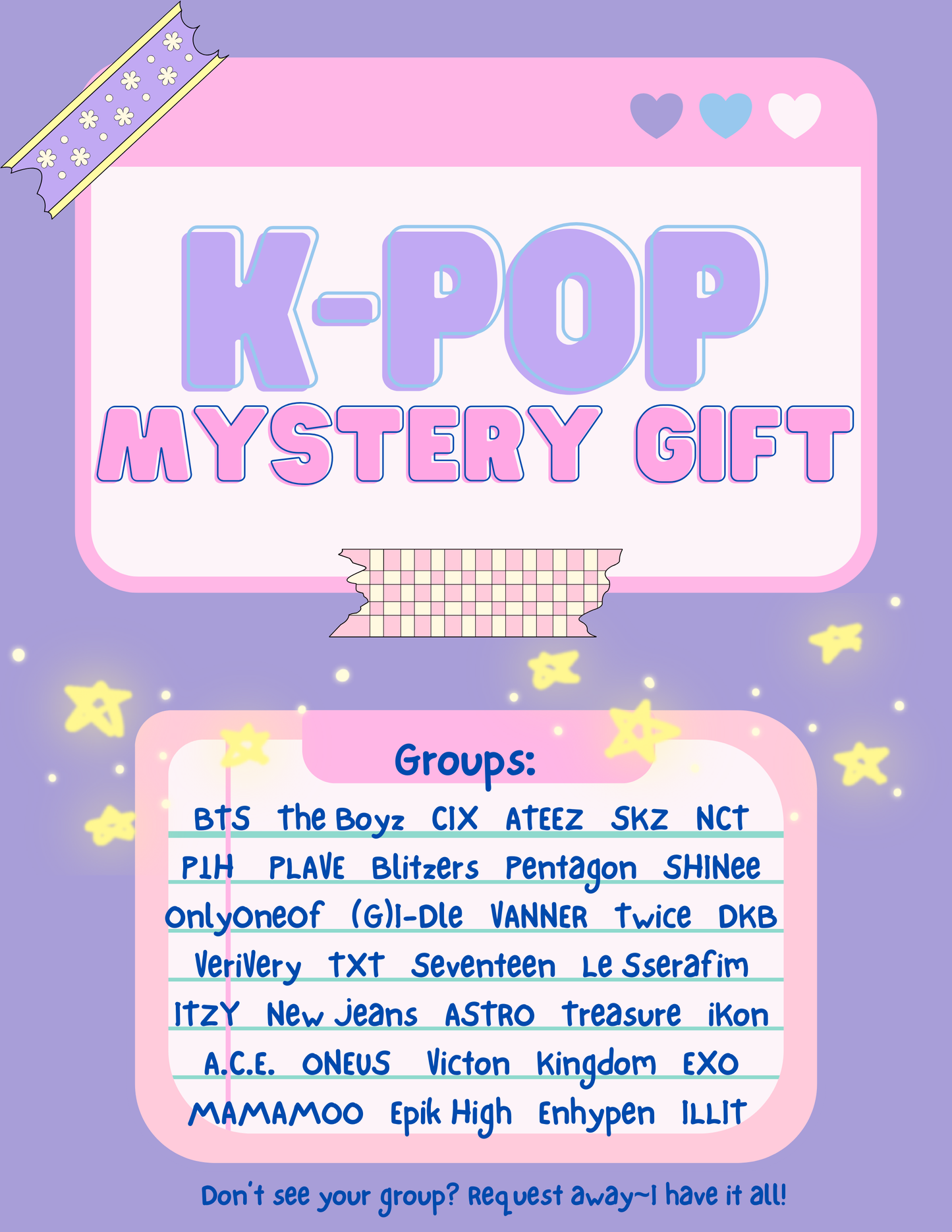K-Pop Mystery Gift